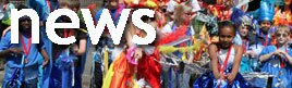 Image of Carnival kids and the word 'news' to describe this category of our blog